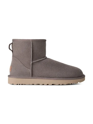 UGG W Classic Mini II śniegowce damskie zamszowe szary