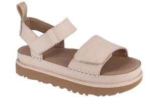 UGG W Goldenstar Sandals 1156431-JSM, Damskie, Beżowe, sandały, skóra zamszowa, rozmiar: 36