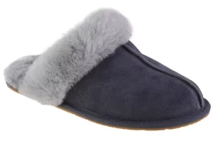 UGG W Scuffette II 1106872-EBLG, Damskie, Granatowe, kapcie, skóra zamszowa, rozmiar: 37