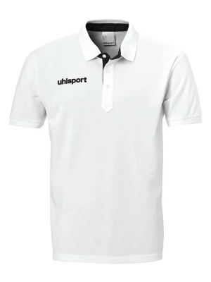 uhlsport Koszulka polo "Essential Prime" w kolorze białym rozmiar: L