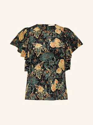 Ulla Johnson Bluzka Lena Z Jedwabiu schwarz