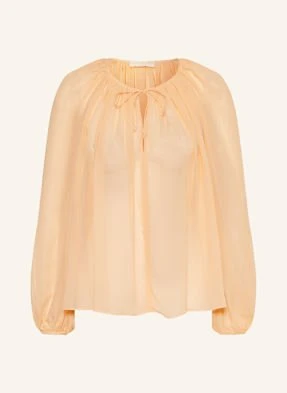 Ulla Johnson Bluzka Safa Z Jedwabiu orange
