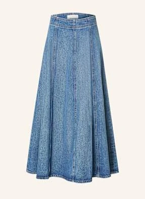 Ulla Johnson Spódnica Jeansowa Uma blau