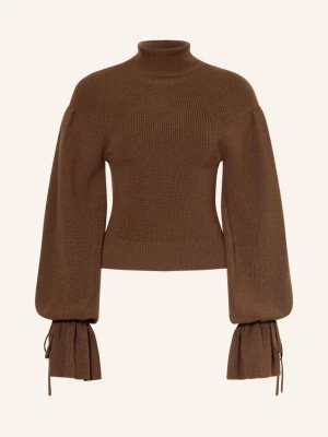 Ulla Johnson Sweter Camille braun BRĄZOWY