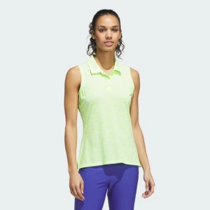 ULTIMATE365 CLIMACOOL MESH PRINTED POLO SHIRT Adidas Frozen Lemon