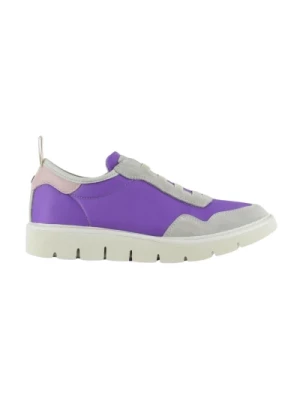 Ultra Violet Slip-Ons z wkładkami zamszowymi Panchic