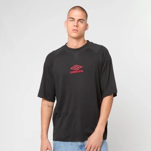 Umbro Iconic Boxy Tee mężczyźni T-Shirty i Polo czarny rozmiar Odzież