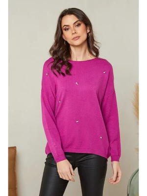 Soft Cashmere Sweter w kolorze fuksji rozmiar: 38/40