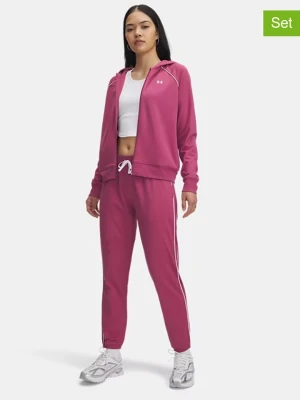 Under Armour 2-częściowy zestaw sportowy w kolorze różowym rozmiar: S