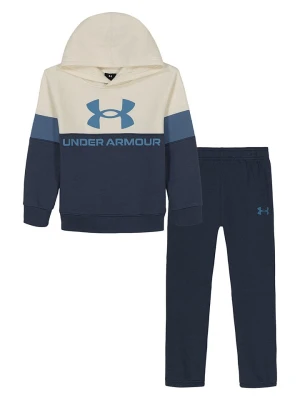 Under Armour 2-częściowy zestaw w kolorze granatowo-kremowym rozmiar: 110-116