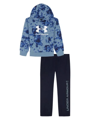 Under Armour 2-częściowy zestaw w kolorze niebieskoszaro-granatowym rozmiar: 104-110