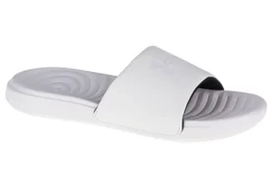 Under Armour Ansa Fixed Slides 3023772-101, Damskie, Białe, klapki, syntetyk, rozmiar: 36,5