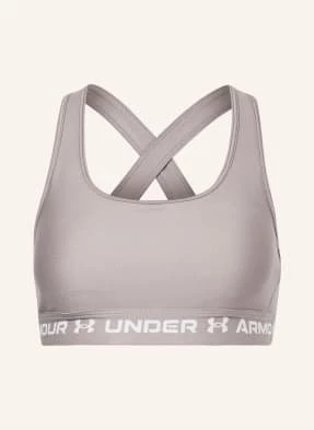 Under Armour Biustonosz Sportowy Armour® Mid Crossback grau