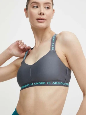 Under Armour biustonosz sportowy Crossback kolor szary