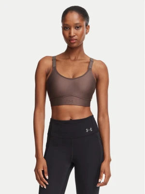 Under Armour Biustonosz sportowy Infinity Mid 2.0 Bra 1384123 Brązowy