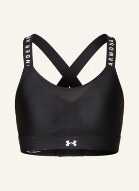 Under Armour Biustonosz Sportowy Infinity Z Siateczką schwarz