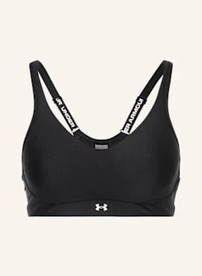 Under Armour Biustonosz Sportowy Ua Infinity 2.0 Z Siateczką schwarz