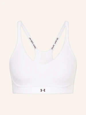 Under Armour Biustonosz Sportowy Ua Infinity Low 2.0 weiss