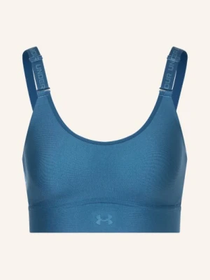Under Armour Biustonosz Sportowy Ua Infinity Mid 2.0 Z Siateczką blau