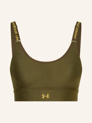 Under Armour Biustonosz Sportowy Ua Infinity Mid 2.0 Z Siateczką gruen