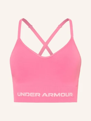 Under Armour Biustonosz Sportowy Ua Vanish Seamless Low pink
