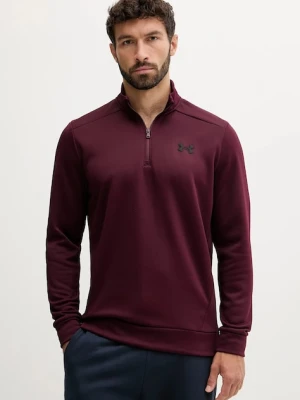Under Armour bluza męska kolor bordowy gładka 1373358