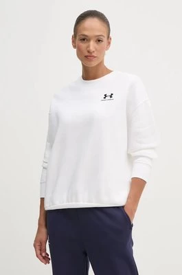 Under Armour bluza damska kolor biały z aplikacją