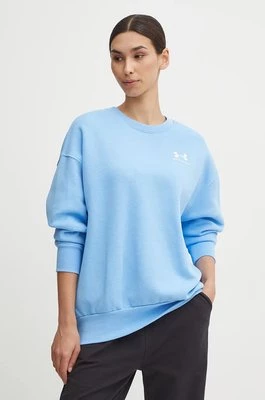 Under Armour bluza damska kolor niebieski z aplikacją