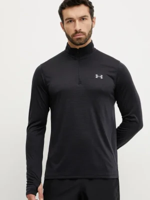 Under Armour bluza do biegania Launch kolor czarny gładka 6005542
