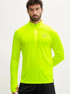 Under Armour bluza do biegania Launch kolor żółty gładka 6005542