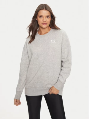 Under Armour Bluza Essential 1379475 Szary Loose Fit