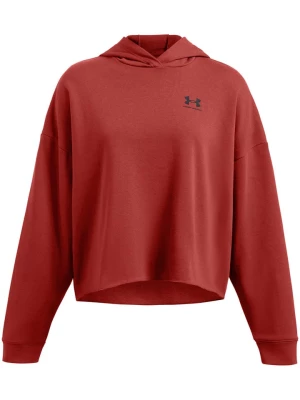 Under Armour Bluza "Icon" w kolorze czerwonym rozmiar: M