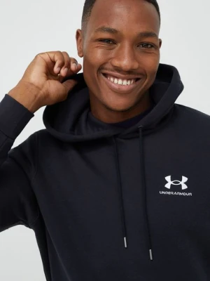 Under Armour bluza męska kolor czarny z kapturem z aplikacją 1373880