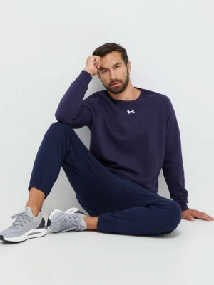 Under Armour bluza męska kolor granatowy gładka 1379755