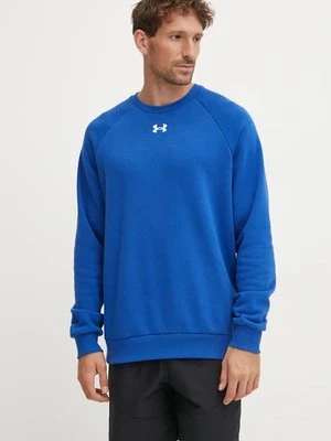 Under Armour bluza męska kolor niebieski gładka