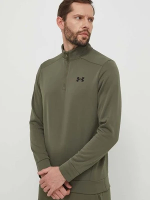 Under Armour bluza męska kolor zielony gładka 1373358