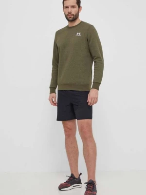 Under Armour bluza męska kolor zielony z aplikacją 1374250