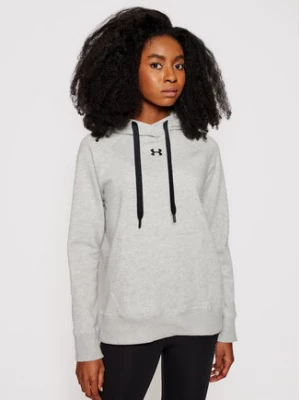 Under Armour Bluza Rival 1356317 Szary Regular Fit