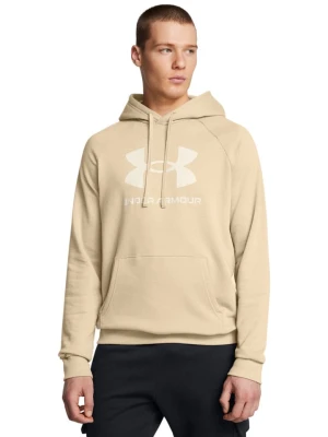 Under Armour Bluza "Rival" w kolorze beżowym rozmiar: XL