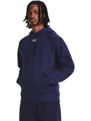 Under Armour Bluza "Rival" w kolorze granatowym rozmiar: M