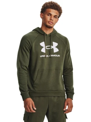 Under Armour Bluza "Rival" w kolorze khaki rozmiar: L