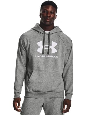 Under Armour Bluza "Rival" w kolorze szarym rozmiar: M