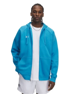 Under Armour Bluza "Rival" w kolorze turkusowym rozmiar: L