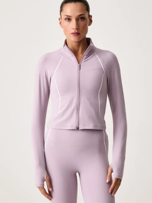Under Armour bluza rozpinana damska Meridian Contour fioletowy