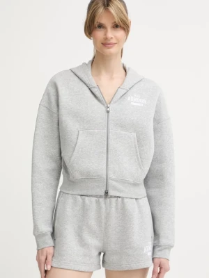 Under Armour bluza rozpinana z kapturem damska z bawełną Icon