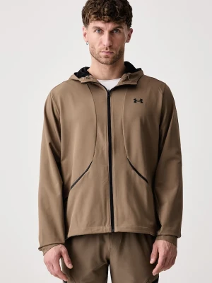 Under Armour bluza rozpinana z kapturem męska Unstoppable zielony