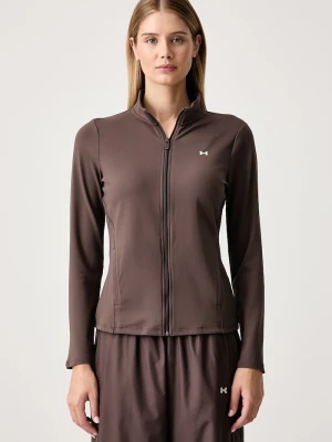 Under Armour bluza treningowa damska Motion brązowy