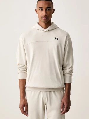 Under Armour bluza treningowa męska z bawełną Rival LW Hoodie beżowy