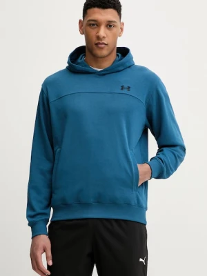 Under Armour bluza z kapturem męska z bawełną Rival LW Hoodie