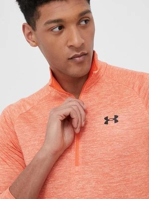 Under Armour bluza treningowa Tech 2.0 kolor pomarańczowy melanżowa 1328495